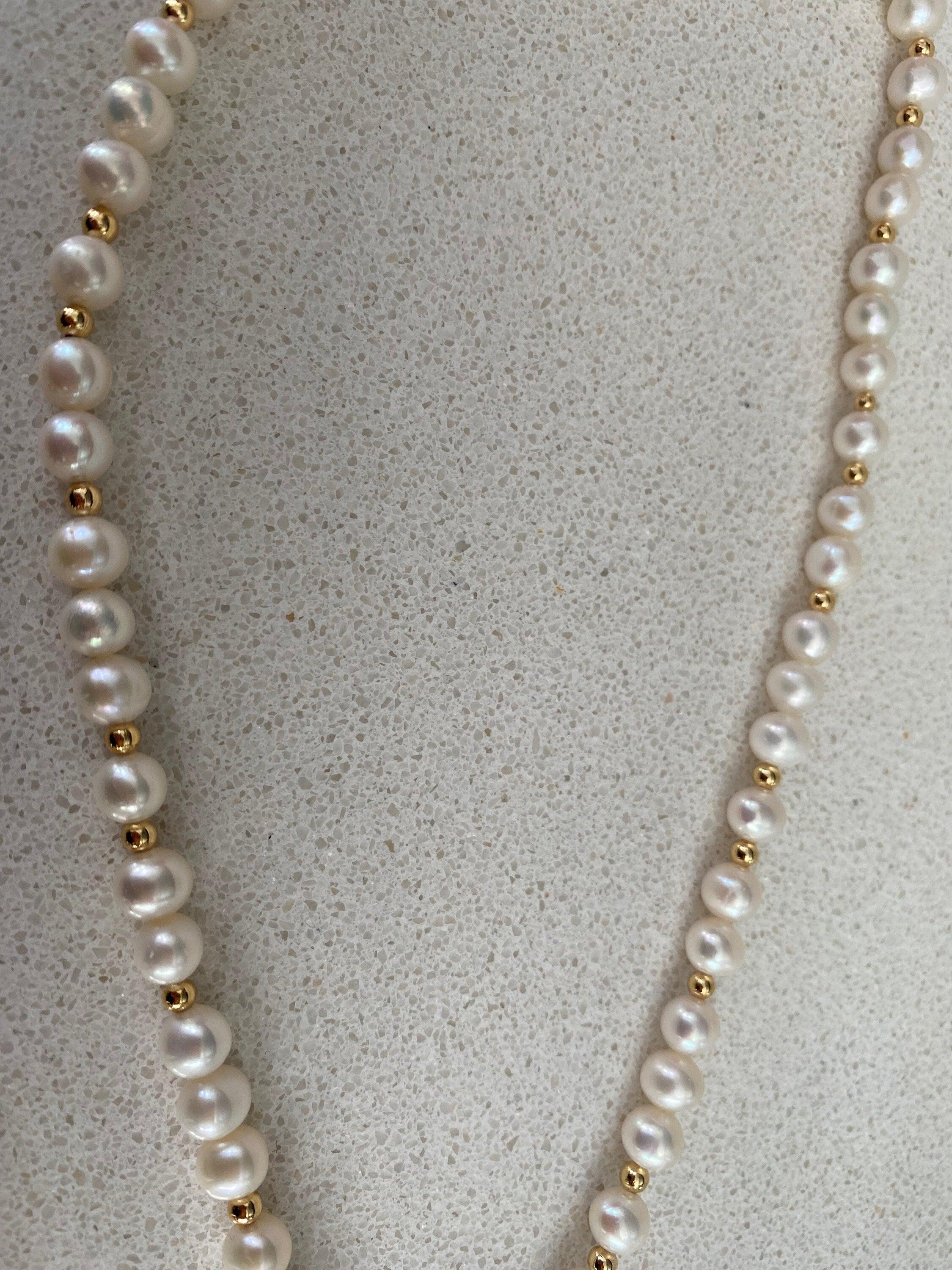 Fireball cultured Pearl Pendant Necklace, High Quality Baroque Pearl Necklace, Radiant Luster Big Baroque Pearl Necklace, Wedding Gift