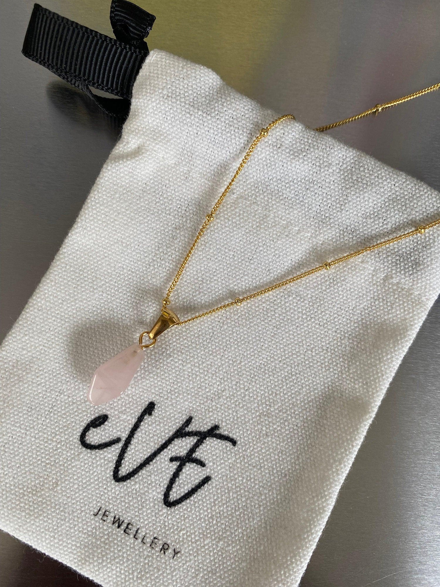 Pink Rose Quartz Bead Necklace or Turquoise Natural Stone Pendant for Her, Powerful Blue Lapis Lazuli Stone, Lucky Stone,Perfect for Summer