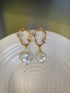 Rainbow Glow Keshi Baroque Earring, S925 Needle