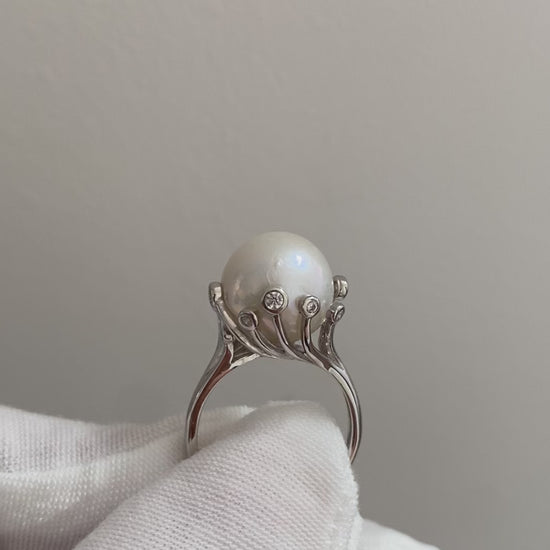 Giant Pearl Statement Ring